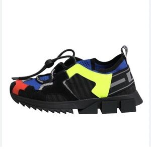 DOLCE & GABBANA Mesh Sorrento Trekking Sneakers  Designer Mens size 9 EU size 42